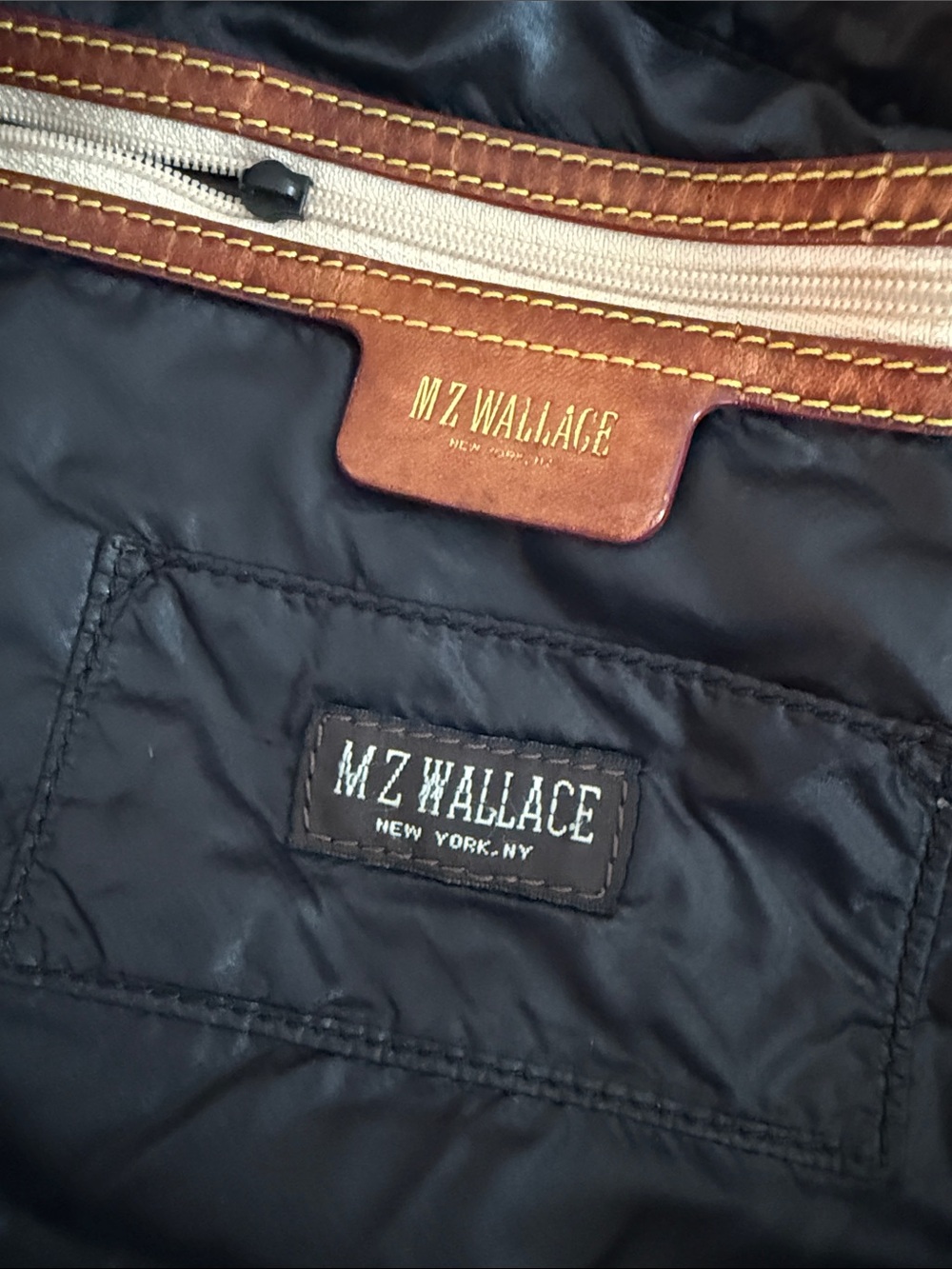 MZ Wallace large Black Quilted Tote - Picture 3 of 7